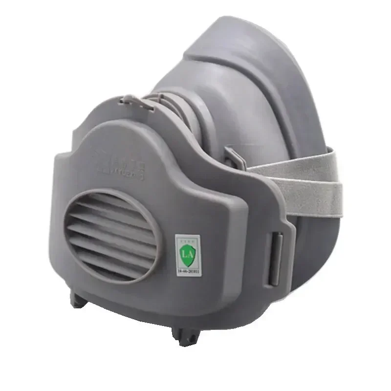 3200 Dustproof Respirator Half Face Dust Mask Work Safety Rubber with 3701 Filter For House Cleaning Carpenter Builder Polishing