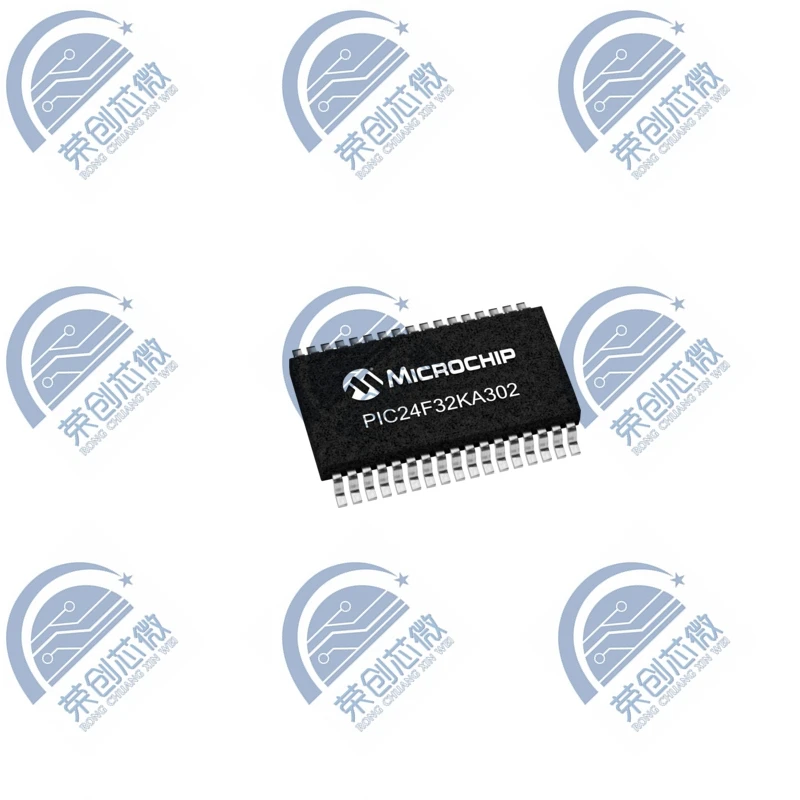 Spic24fv32ka302,PIC24FV32KA302-I ic mcu,16ビット,32KBフラッシュ,28ssop,オリジナル,新品,1個