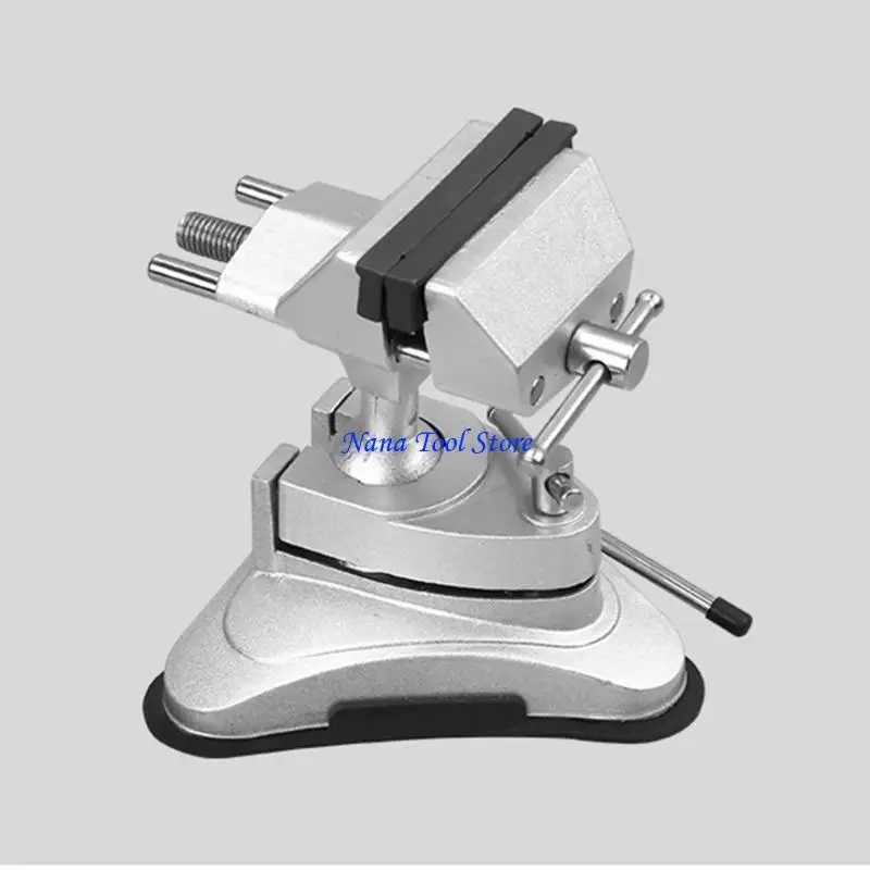31GJ Adjustable DIY Table Vise Clamp Suction Cup Base Carving Fixture Crafts Repairing Adjustable Woodworking Tool