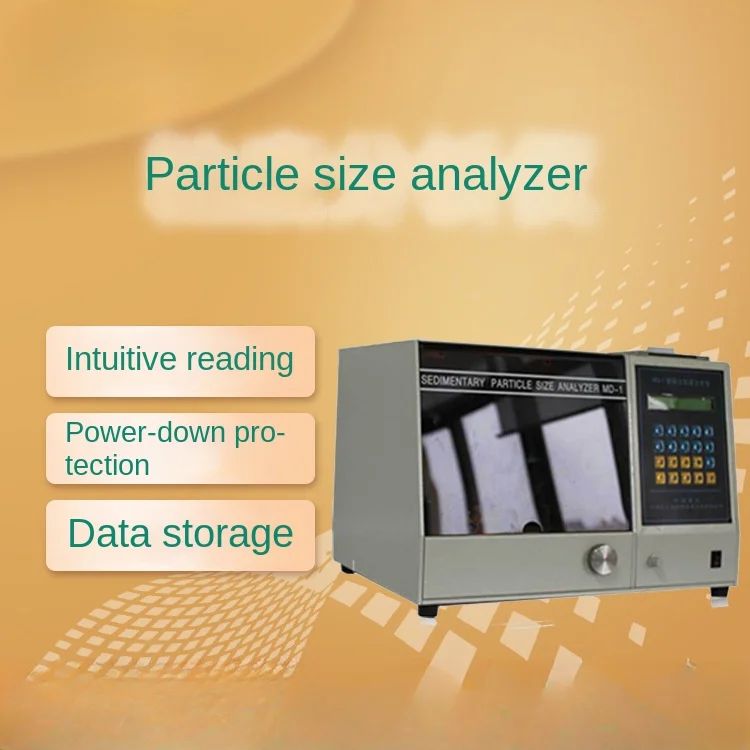 MD-1 particle size analyzer, dust particle size detector, particle size distribution instrument