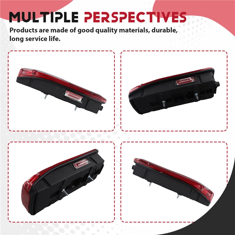 Compact Tail Light For SCANIA R114 R124 R144 R420 R620 R500 P400 P450 R7 European Truck Body Parts