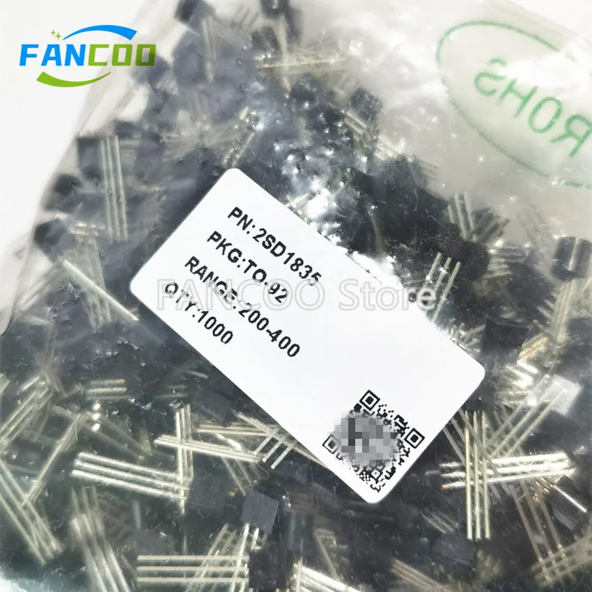 10PCS D1835 2SD1835 NEU HERGESTELLT IN CHINA HEF 200-400 TO-92 Transistoren Kupferfuß