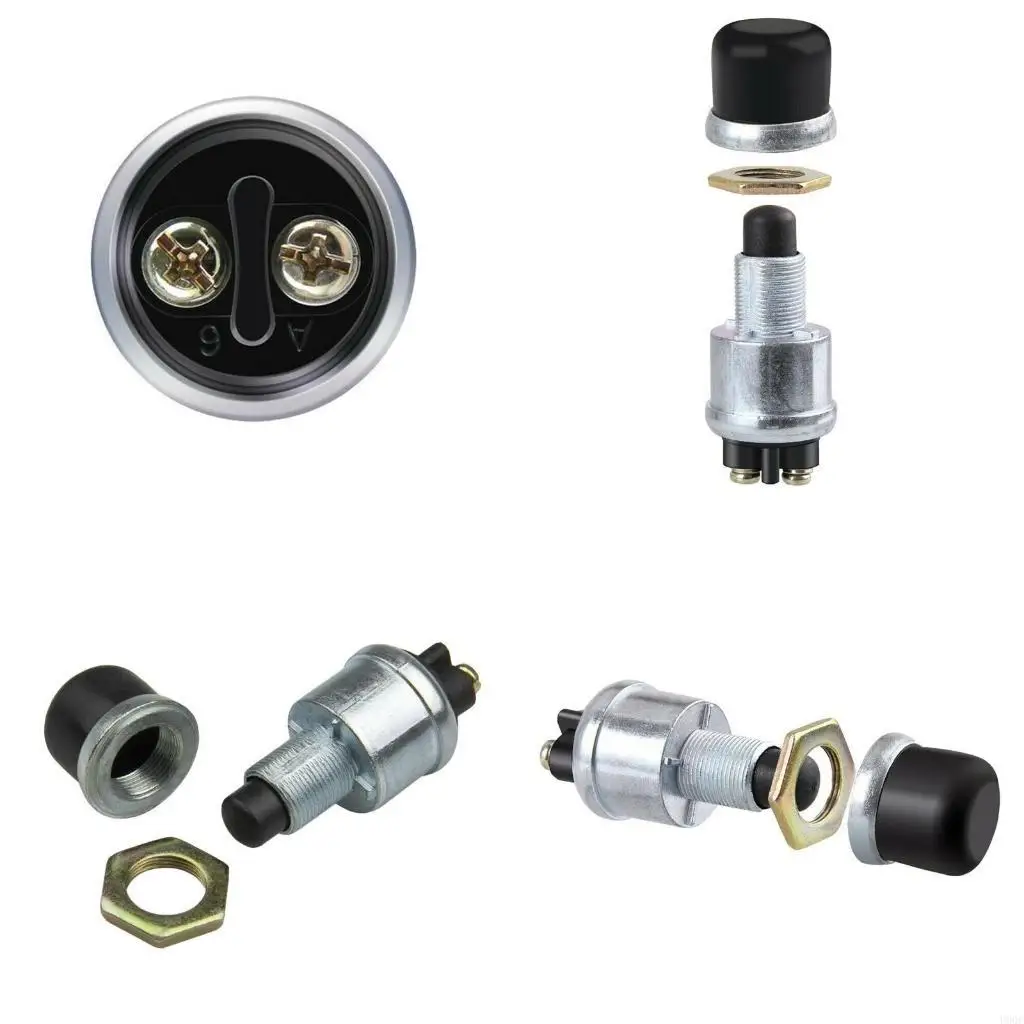 12V/24V Auto Car Engine Start Stop Push Button Switch One-click Start New