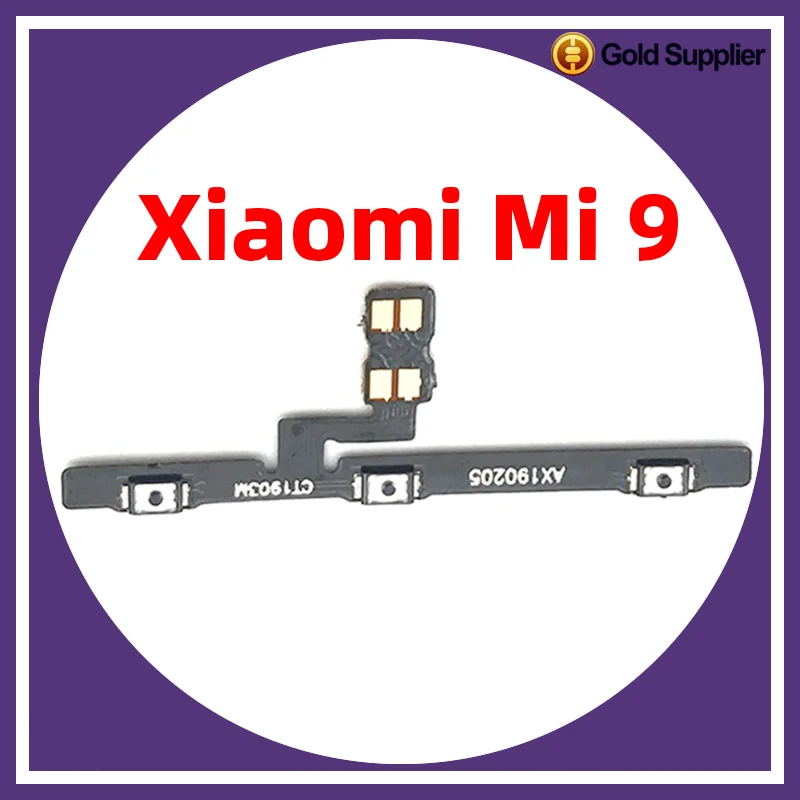 For Xiaomi Mi 9 Mi 9 lite Mi 9 SE Power ON OFF Volume Camera Key Button Switch Flex Cable Replacement