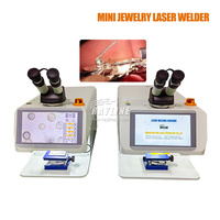 200W Mini Jewelry Laser Welding Machine 13.6 Inch Screen Fiber Laser Spot welder for Weld Metal/Gold/Sliver/ LASER MACHIN