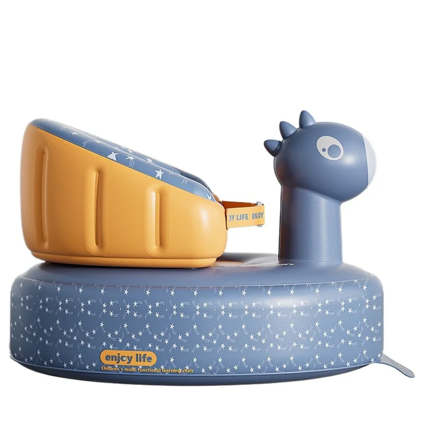 Baby Press Inflatable Chair Baby Inflatable Chair Dining Chair Bath Bench Inflatable Sofa Children's Inflatable Sofa view 6