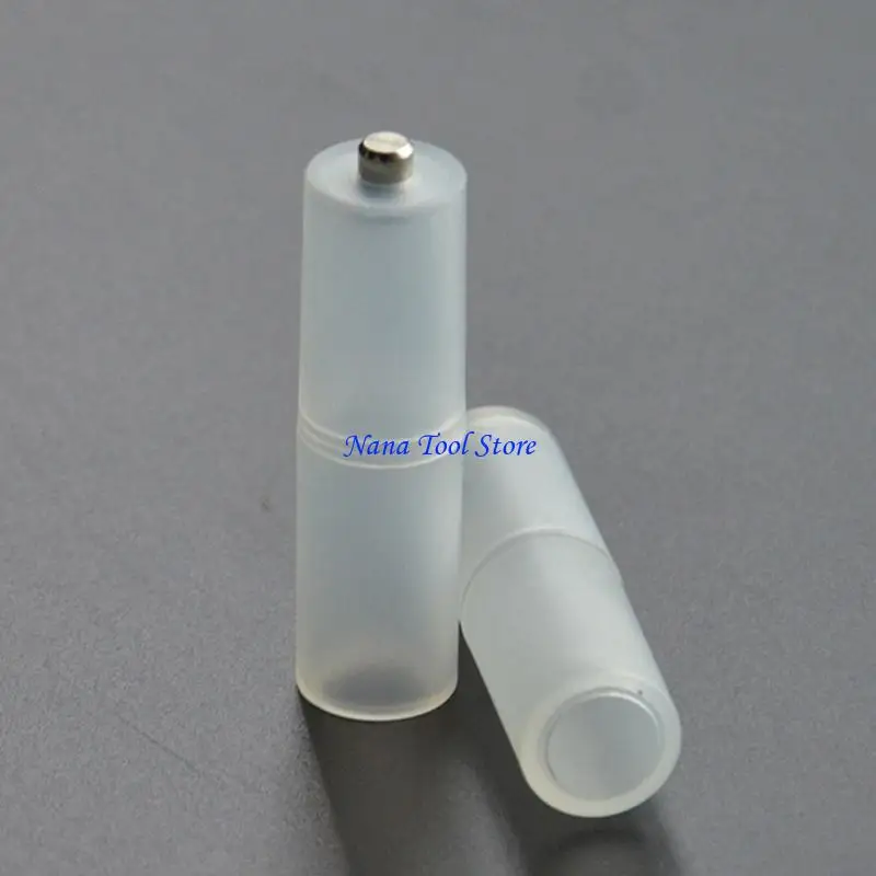 31GJ 10pcs AAA to AA Battery Adapter Battery Converter Shells AA to C Battery Adapter Holder with/no Metal Contact on Bottom