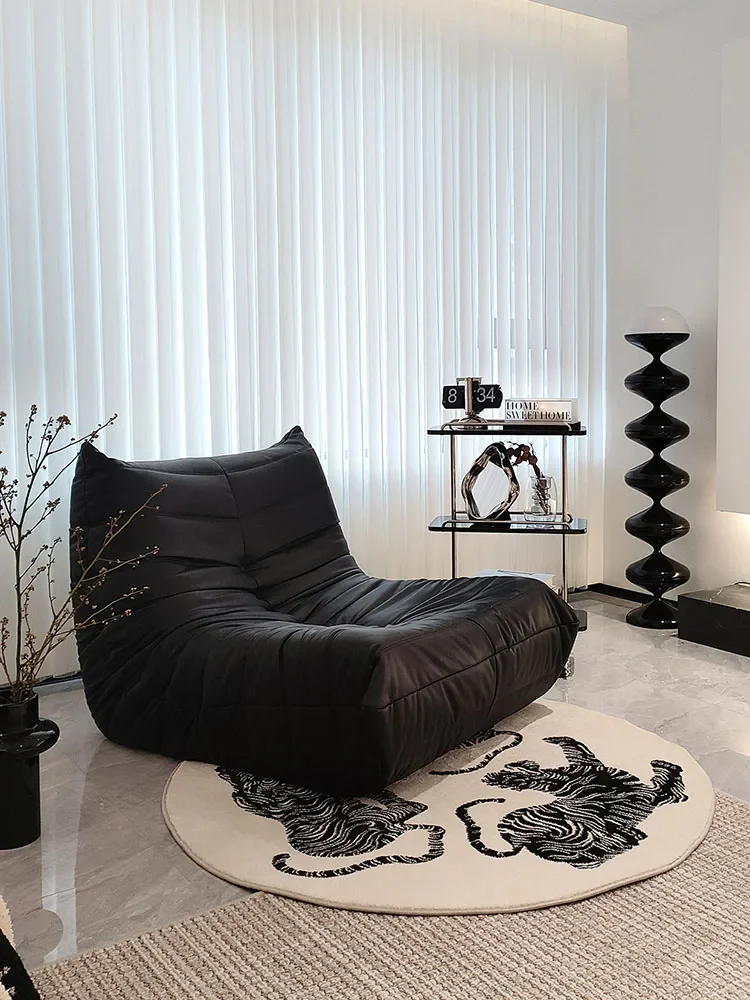 

Minimalist Tiger Bedroom Round Bedside Carpets Black White Living Room Large Area Carpet Soft Plush Cloakroom Rugs IG Alfombra