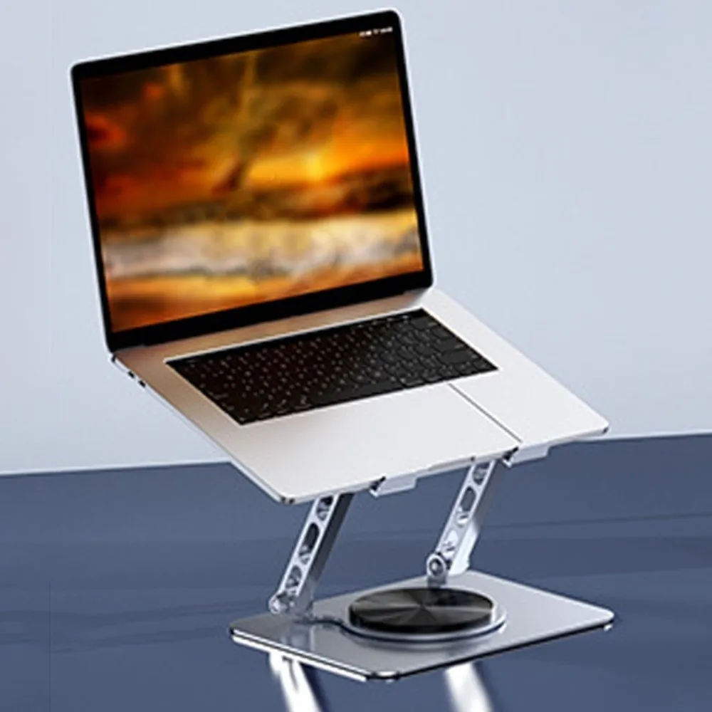 

360 ° Вращающийся охлаждающий вентилятор, кронштейн для ноутбука, складной охладитель для ноутбука с рассеиванием тепла, подставка, портативное охлаждение