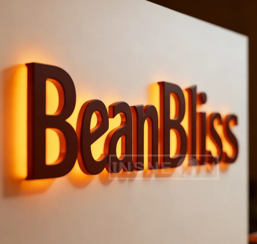 3d Letters Acrylic Sign Custom Neon Luxury Brand Logo Business Led Signs Signboard Light Poster Letter Signage Company Luminous