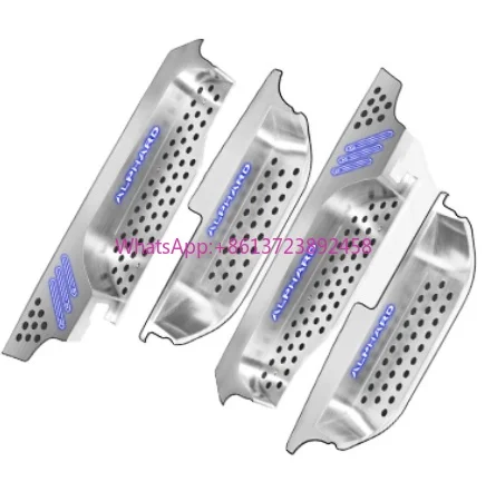 

Customized Special Car with LED Light Anti-peep Wear-resistant Commercial Vehicle Stainless Steel/aluminum Alloy Welcome Pedal