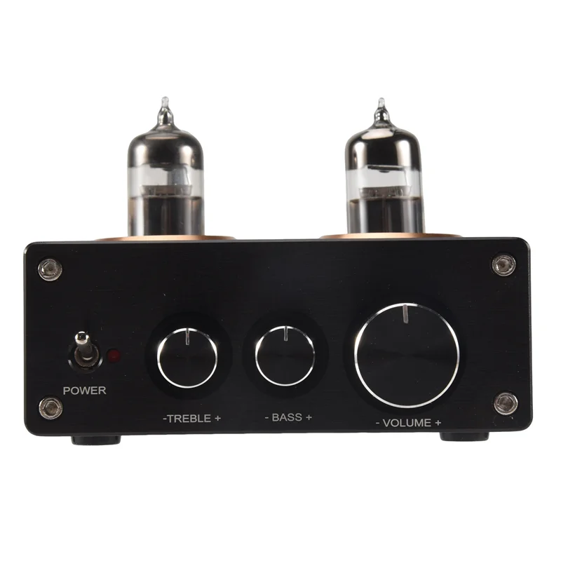 

Buffer Hifi 6J5 Bluetooth 4.2 Tube Preamp Amplifier Stereo Preamplifier With Treble Bass Tone Ajustment-N34R