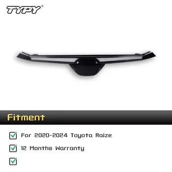 TYPY auto DRL pro Toyota Raize 2020 2021 2022 2023 2024 mřížka denní svícení směrová světla LED přední nárazník denní svícení 10 nejlepší prodej Zvýšený nárazník Toyota - №8