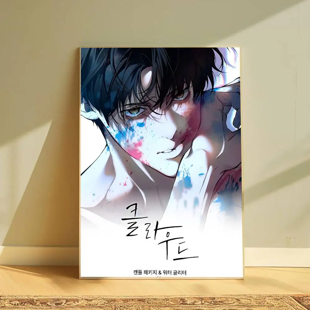 ملصق حار Bl Manga L-Lost inthe C-Cloud حديث مقاوم للماء عالي الدقة ملصق فني جداري ذاتي اللصق ديكور جمالي لغرفة المعيشة المنزلية