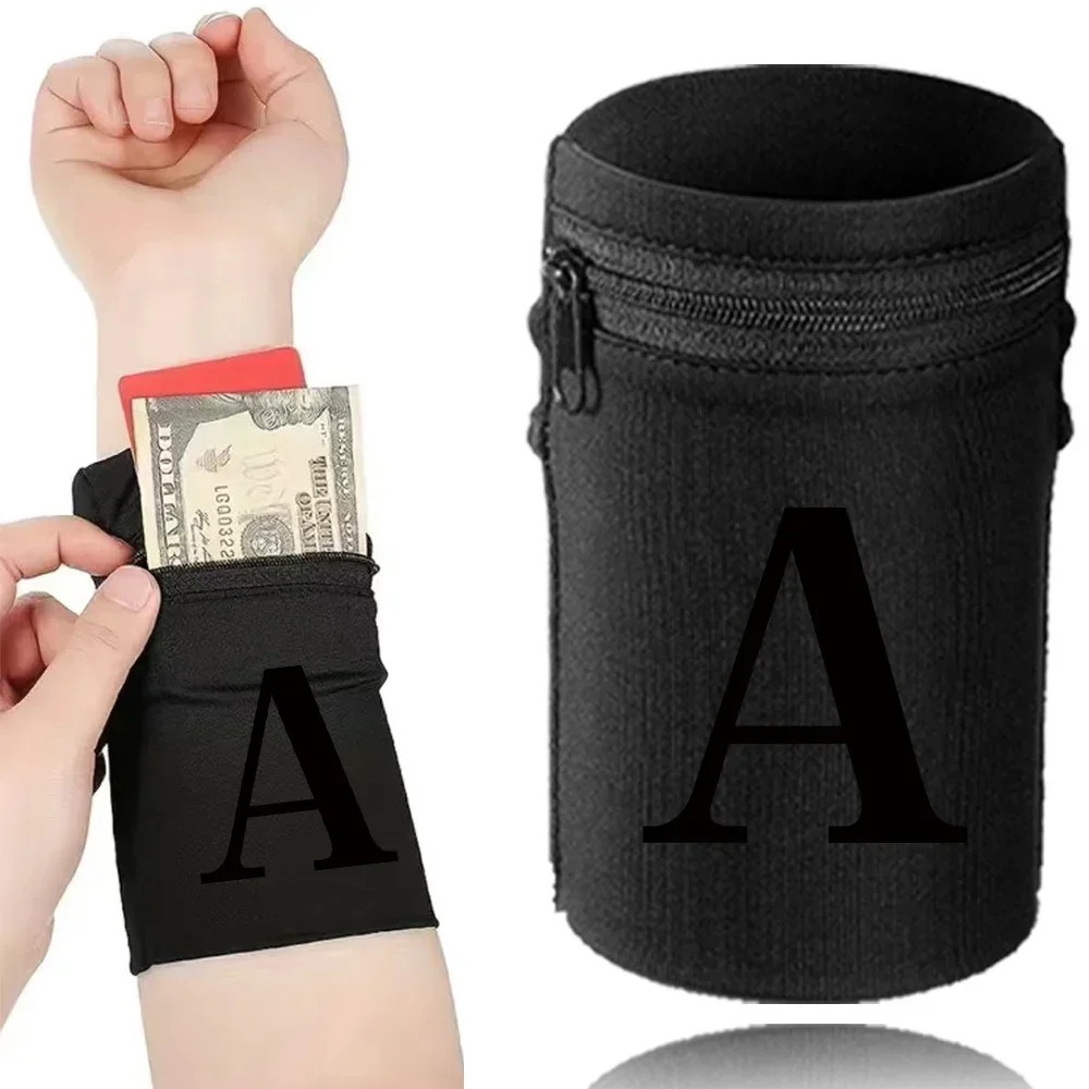 

Sports Wristband Bags Wrist Brace Bag Protector Running Sport Safety Black Series Support Brace Wrap Wristband black Style