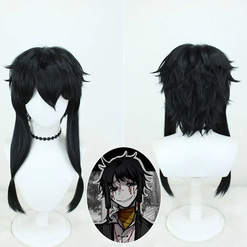 Seven Haunted Tales: Zi Che, Fu Zhao, Anonymous, Li Yu Ting, Li Yu Ting cosplay wig, detachable hair, black short hair