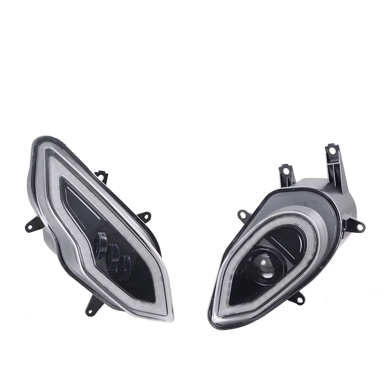 

Suitable for The B-MW S1000RR high/low beam DRL LED headlamps with angel eyes