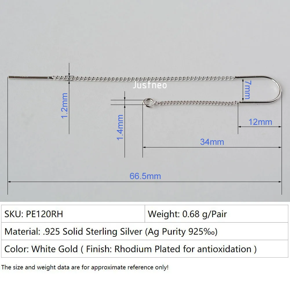 Solid 925 Sterling Silver earring wires with open Loop, earring wires for jewelry making hypoallergenic