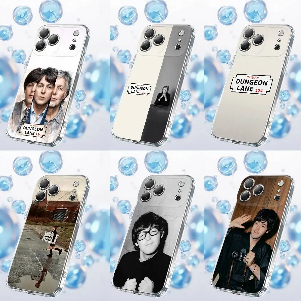 

For The Boys of Dungeon Lane Phone Case iPhone 12,16,11,14,13,17,15,Pro,Max,Plus,E,Air,Mini Transparent Cover