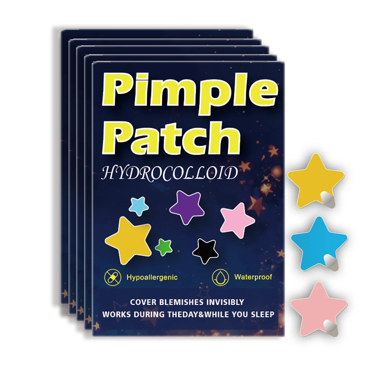 رقع حب الشباب الغروانية المائية - تمتص القيح والزيت، وتقليل الاحمرار، ومناسبة غير مرئية للارتداء طوال اليوم