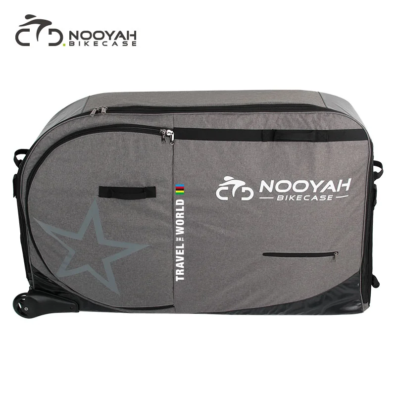 NOOYAH Bike Bag Bicycle Transport Bag MTB & Road Bike Travel Case
