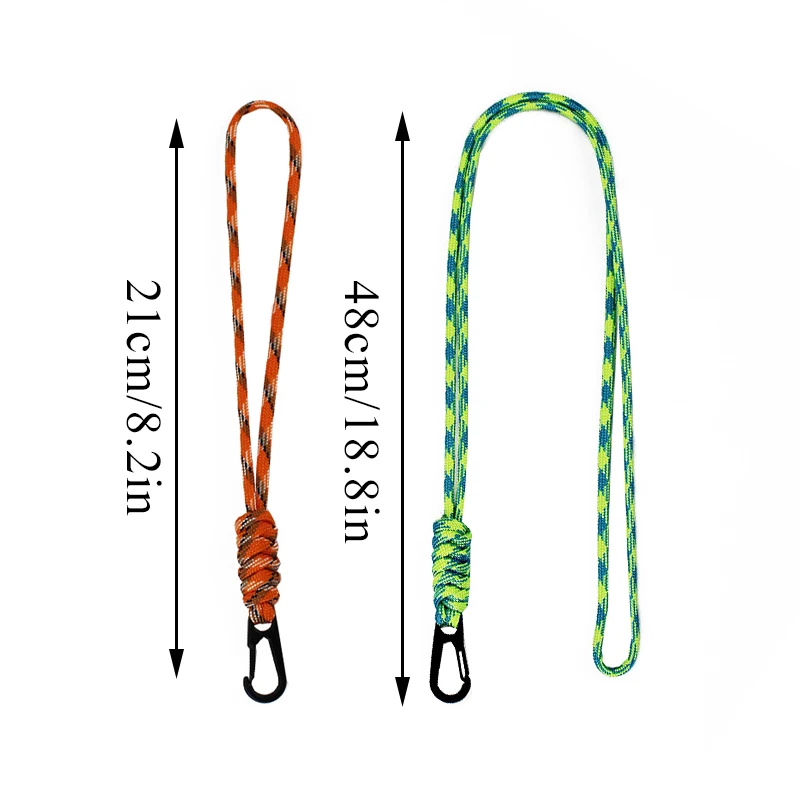 Multi-function Wrist Strap Credential Holder Strap Phone Lanyard Neck Lanyard Student Card Hanging Rope Key Lanyard Anti-loss