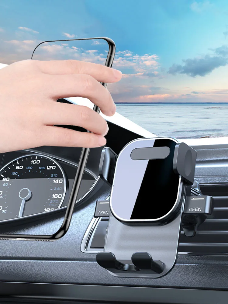 Car Air Vent Mobile Phone Holder Auto Smartphone Stand Car Air Outlet Clip GPS Support For Cellphone Mount Universal Bracket