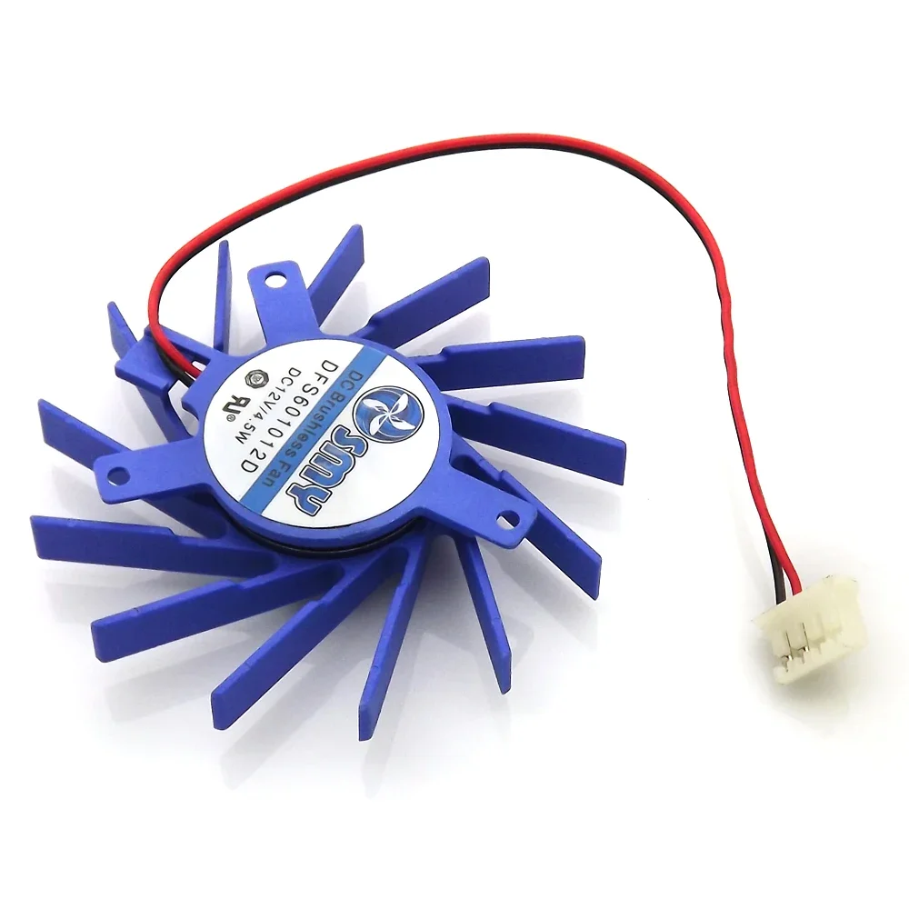 New DFS601012D 12V 4.5W 4Pin 2Wire 55mm 35*35*27mm For MSI Graphics / Video Card Cooler Cooling Fan