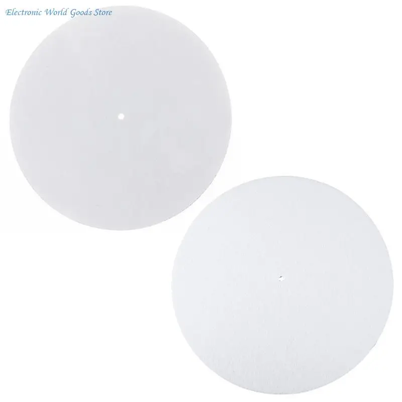 A3PD 3MM Thick Anti-Static Felt Platter Turntable Mat Anti-Vibration Slipmat Audiophi