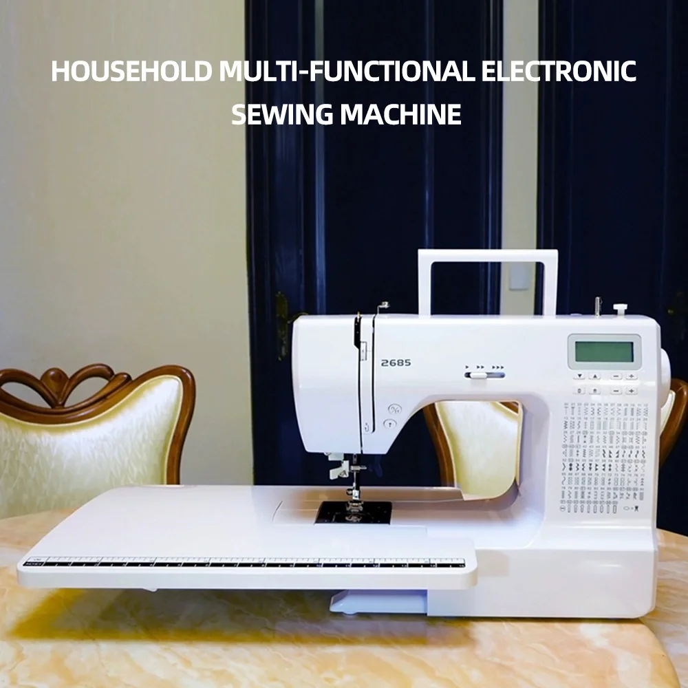 Computer direct drive flat sewing machine automatic high speed industrial sewing machine electric single needle flat car