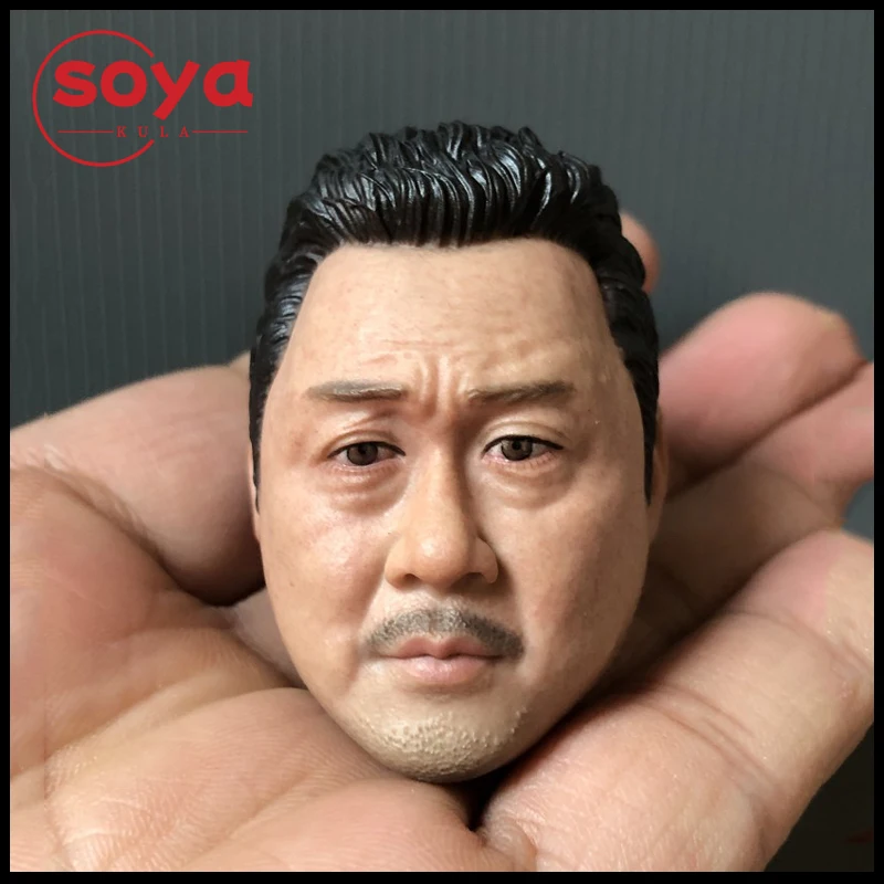 

Модель головы персонажа 1/6 Корея Анчхол Ма Тонг Сок из ПВХ, мужская солдатская голова, подходит для 12-дюймовых фигурок.