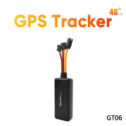 GT06 GPS Tracker 4G Motorcycle GPS Location Tracking Device Alarm Automotive GPS Car Locator Vehicle Tracker Long Distance