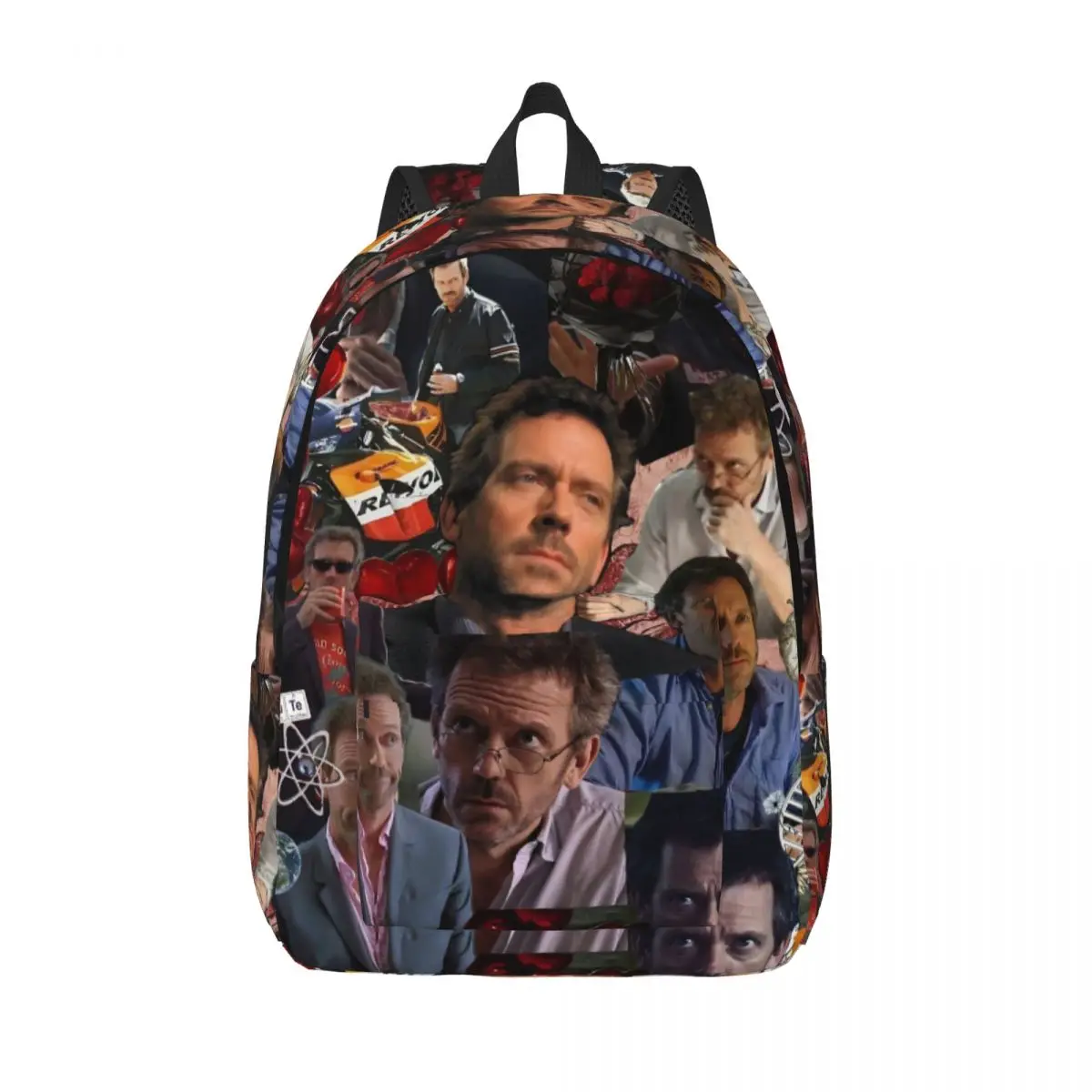 

House MD Dr Gregory House Classical Backpack Sports Student Business Daypack for Men Women Laptop Computer Shoulder Bag
