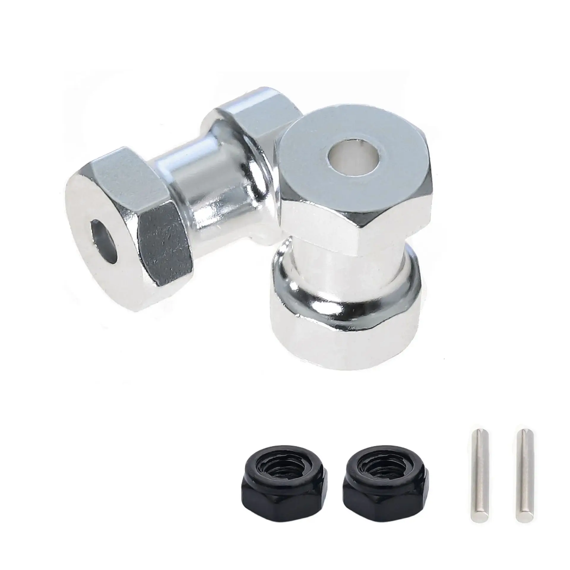 Tamiya Metal Wheel Hex Hub Adapter 53913 Upgrade Parts for the Frog 58354 Grasshopper 58346 Hornet 58336 Frog 57746 57741 Models