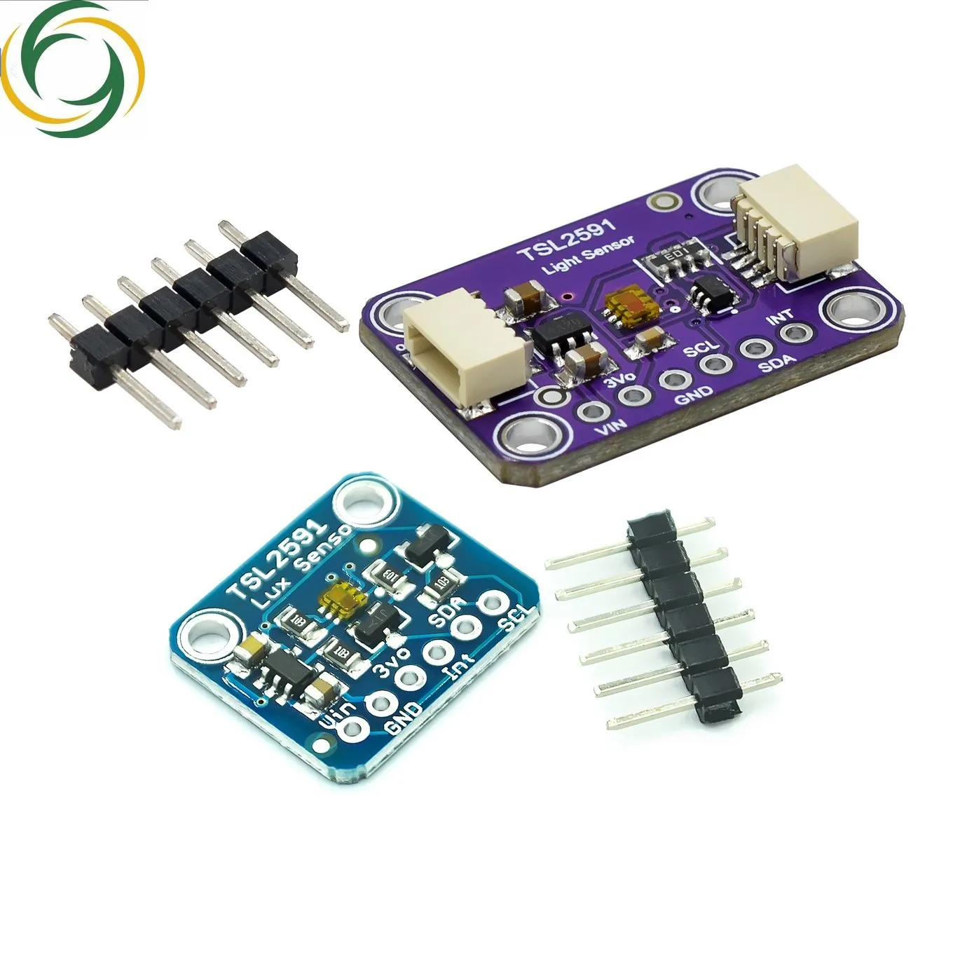 

TSL2591 Digital Light Sensor Breakout Module High Dynamic Range Lux IR Infrared Full Spectrum Diodes Detect 3.3V-5V for Arduino