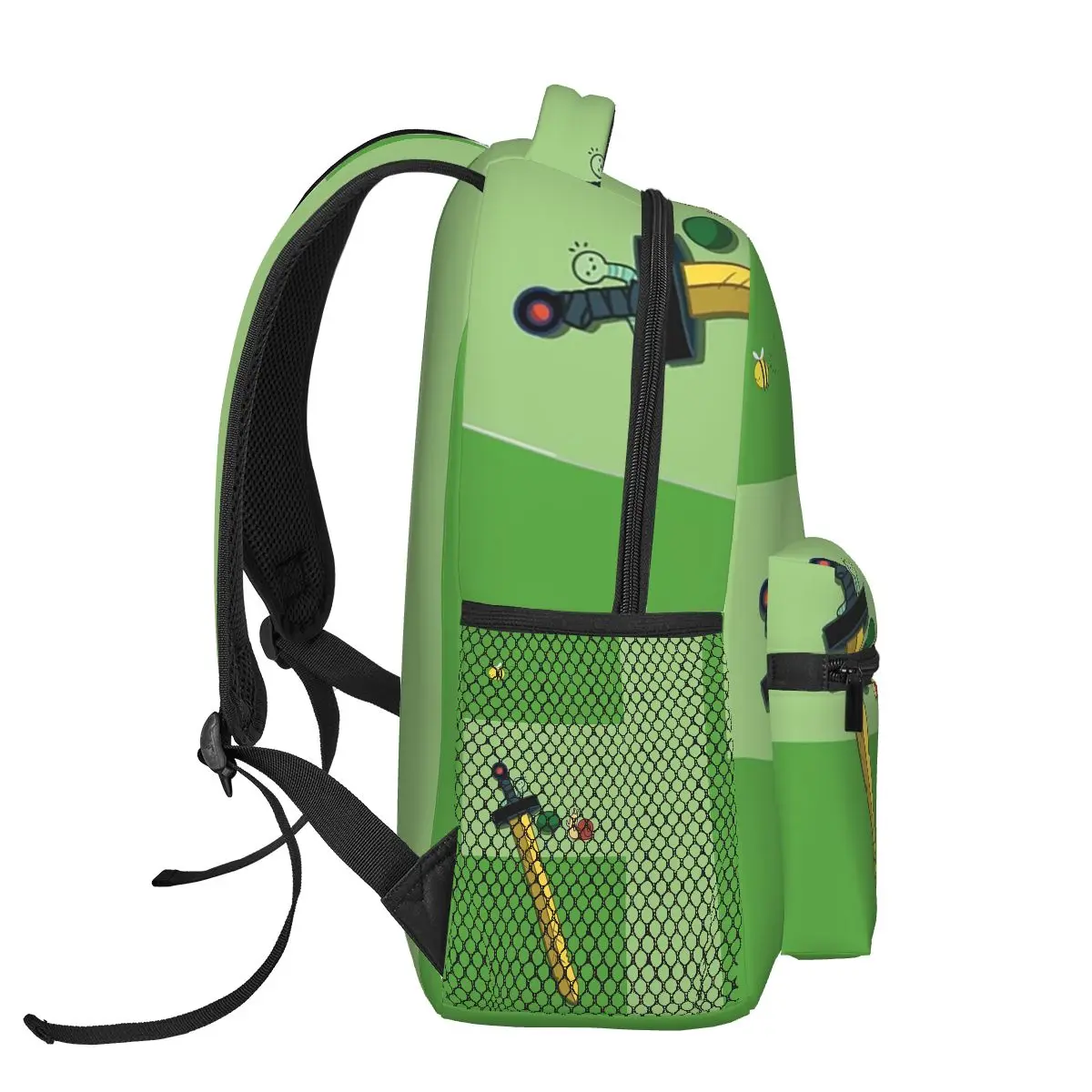 Finn The Human Adventurer Plecak Plecaki Chłopcy Dziewczęta Bookbag Torby szkolne dla dzieci Plecak dla dzieci Torba na ramię o dużej pojemności