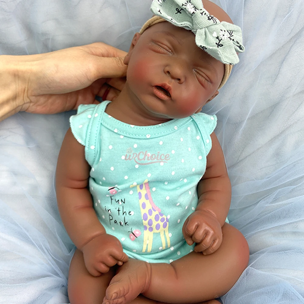42cm Silicone Renaissance poupée douce imperméable vivante bébé fille parentalité préparation poupée pratique réaliste pour les couples enceintes