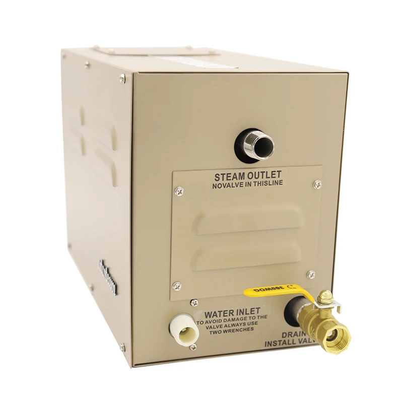 

ATCSTEAM 8KW Energy Saving Steam Room Steamer With Descaling Device