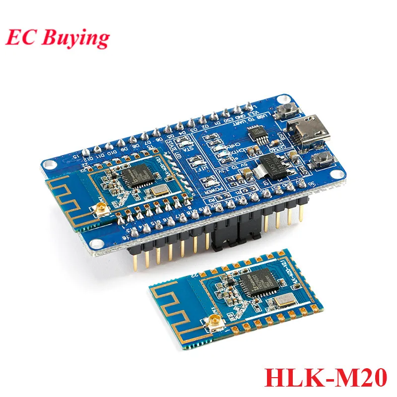 HLK-M20 porta serial 2.4g wifi módulo sem fio iot serial para wifi transmissão transparente baixa potência sdk m20 placa de desenvolvimento ki