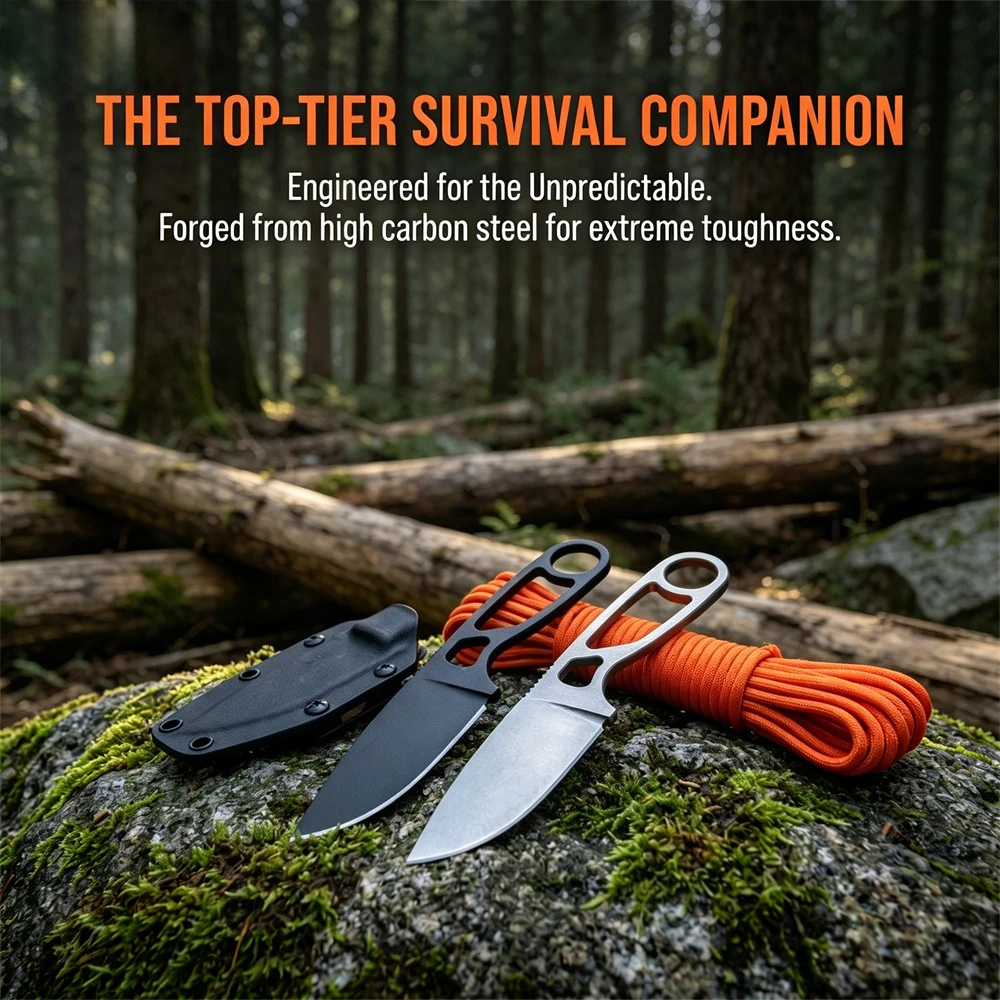 Portable Outdoor Fixed Blade E - Edc Carry Fixed Blade Knife 评论和价格