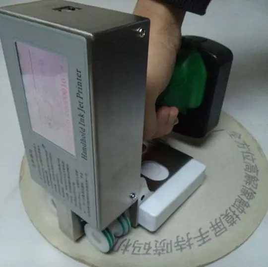 High Efficiency Inkjet Flatbed Printer, Expiry Date Coding Machine Handheld Inkjet Printer AU-260