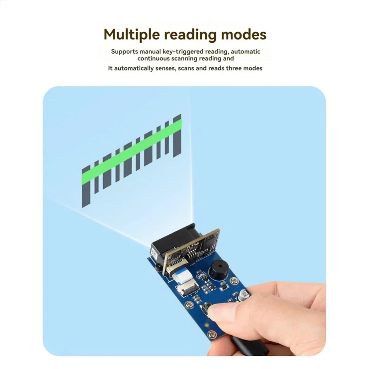 VivaSBarcode Scanner Module 2D Scanner Module Barcode/QR Code Reader For Code Reading