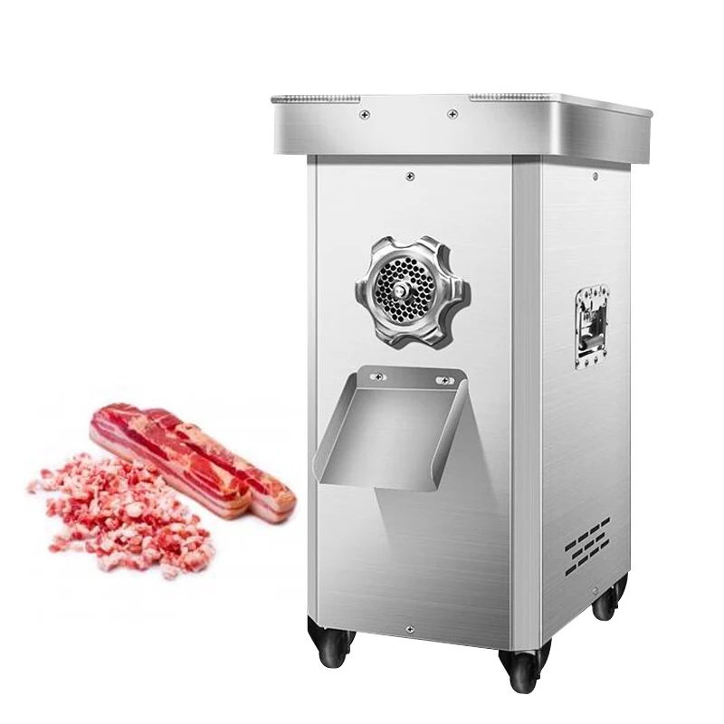 مفرمة اللحم الكهربائية معالجات الطعام صانع السجق حشو المفرمة ستوفير الفولاذ المقاوم للصدأ مع شفرتين للمطبخ المنزلي