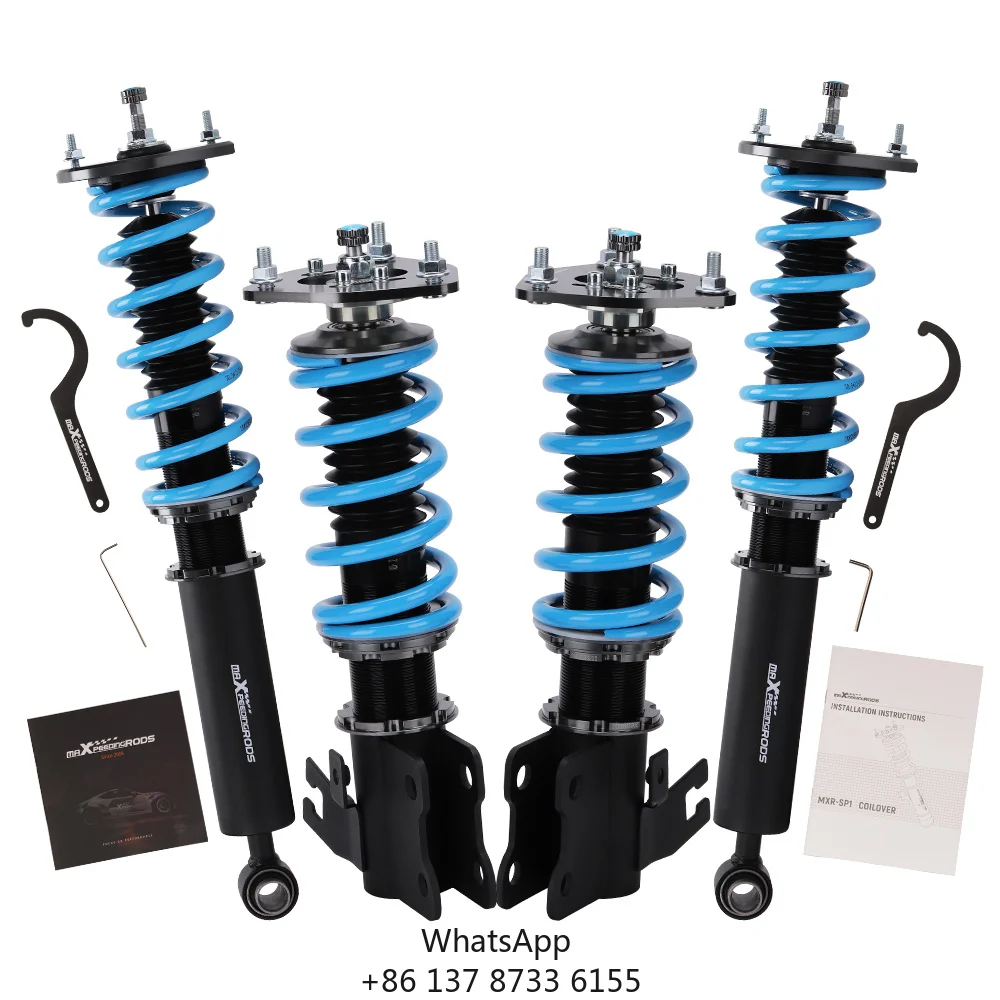 Performance 24 Levels Damping Adjustable Damper Coilover Shock Kit For Nissan S14 200SX 240SX 1995-1998