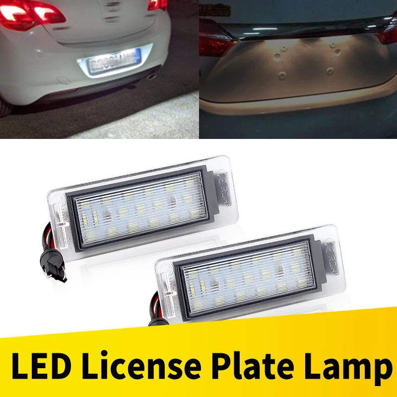 2X لسيارة شيفروليه كروز/كانارو/كورفيت ستينغراي/SS/Equinox/إمبالا/سونيك/فرافرس Canbus خالية من الأخطاء LED رقم لوحة ترخيص الضوء #1