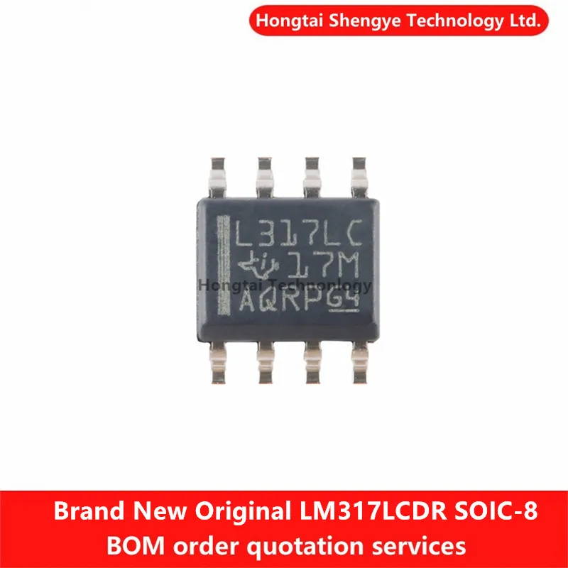 New Original LM317LCDR SOIC-8 Adjustable Linear Regulator Chip