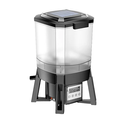 CFF-206 Automatic Aquarium Auto Koi Timer Goldfish Shrimp Tube 6 Liters  Garden Fish Pond Feeder