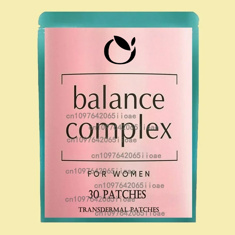 

30 пластырей, транспортировочные пластыри для баланса гормонов для женщин, облегчение менопаузы, гормональная поддержка