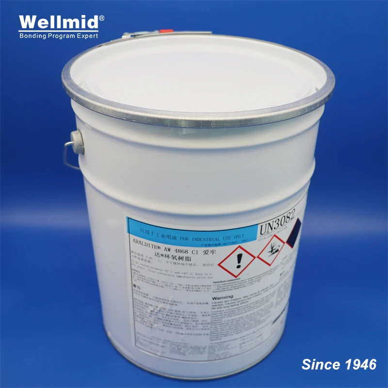 ARALDITE AW HW 4868 High Toughened AB Epoxy Resin Ideally Suited For Metal GRP Glass Fiber Composite Structural Adhesive 2K Glue