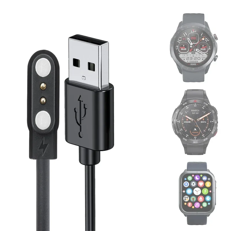 Smartwatch-Ladegerät für Cubitt CT43 USB, magnetisches Ladekabel, Smartwatch